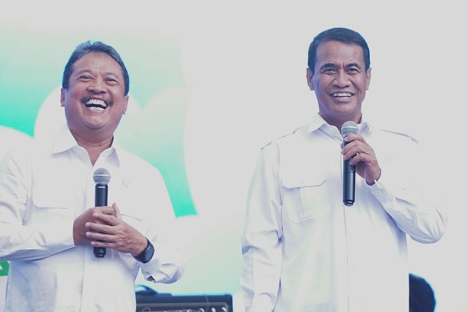 Di Hari Desa Mentan Amran Ajak Kades Perkuat Pangan